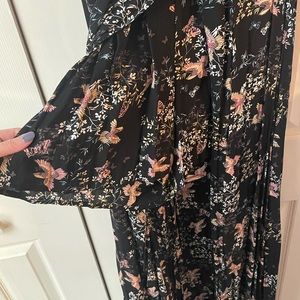 Glamorous Faux Wrap Romper Dress